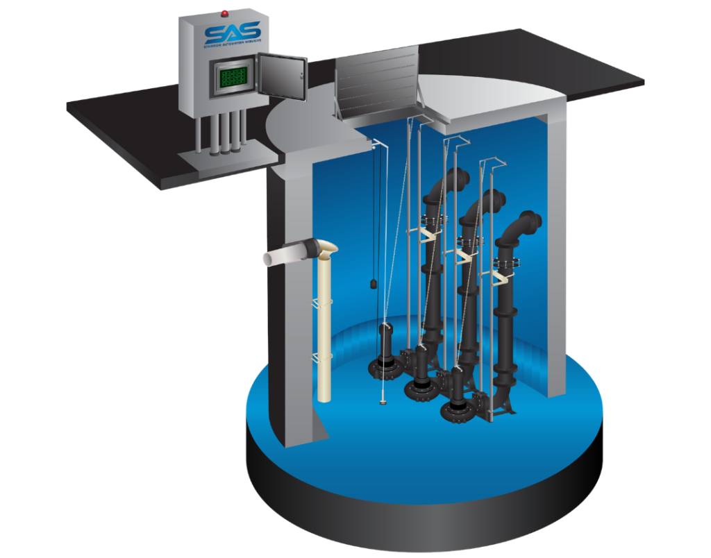 Intelligent All-in-One Lift Station Control Panel